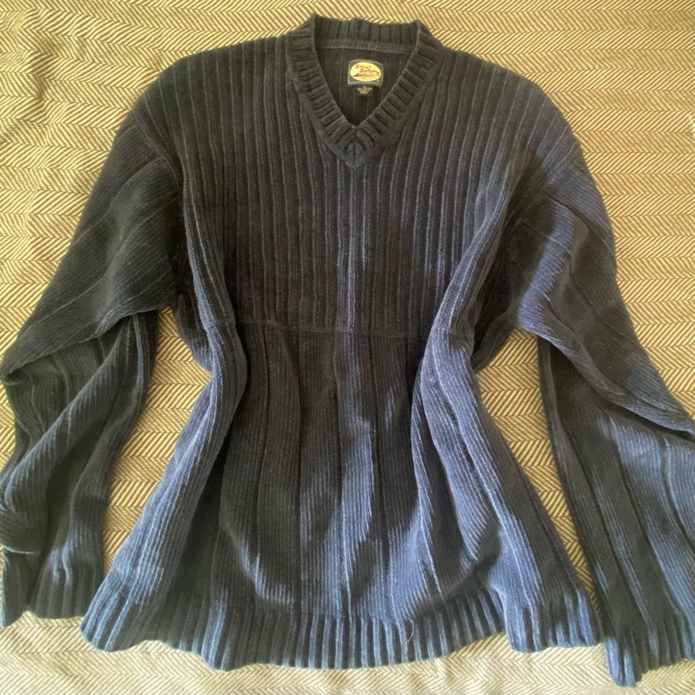 Men’s Navy Blue Tommy Bahama Sweater XL